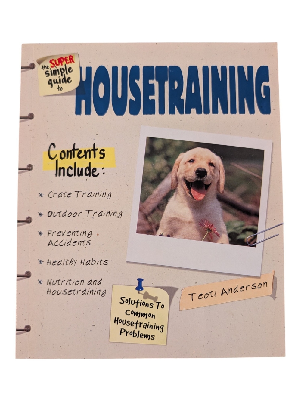 HouseTraining Guide for Dogs - Book